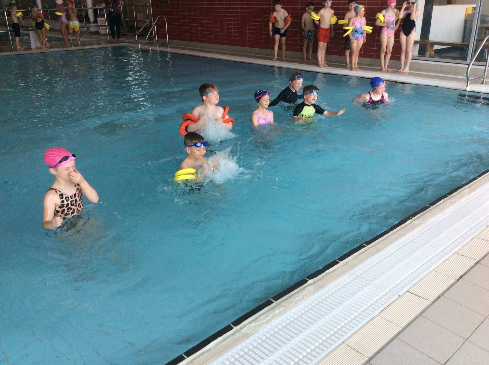 swimming